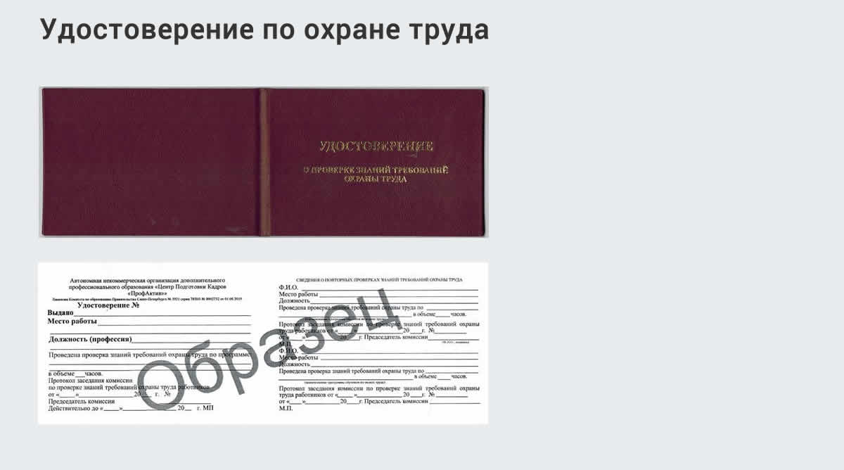  Дистанционное повышение квалификации по охране труда и оценке условий труда СОУТ в Североморске